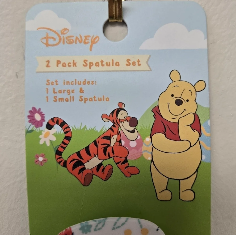 Disney Winnie the Pooh Floral 2 pack Spatula Set